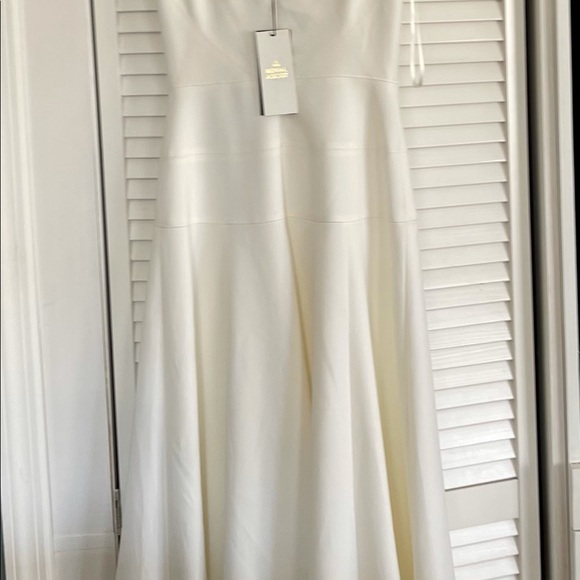 Karen Millen..Royal Ascot White Midi Dress - Picture 5 of 7